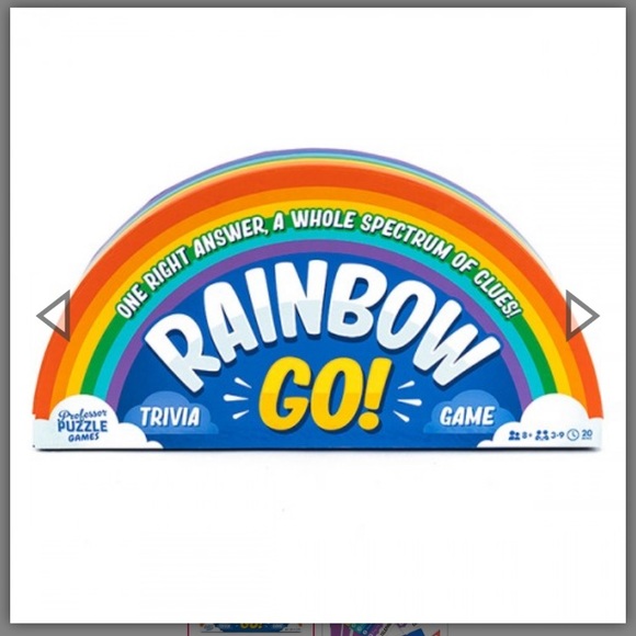 Rainbow Go family trivia game brand new in box. Ages 8+ and 3-9 players! - Picture 1 of 6